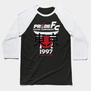 Pride FC 1997 Tokyo Japan Baseball T-Shirt